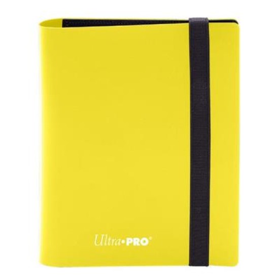 Pro-Binder 2-Pocket Eclipse Lemon Yellow