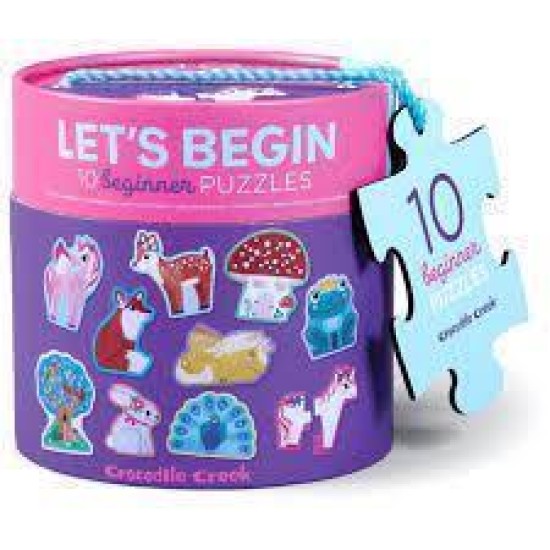 2Pcs Let's Begin Puzzle/Unicorn