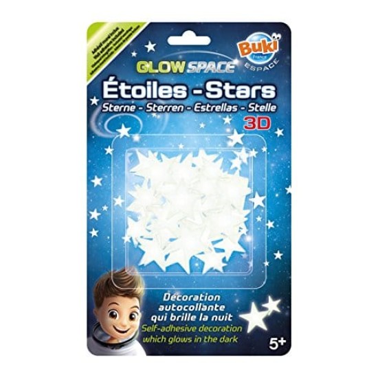 3D Glow Space Sterren