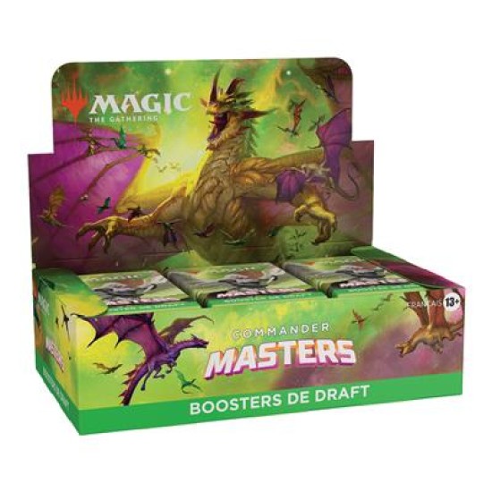 Magic The Gathering Commander Masters Draft Booster French