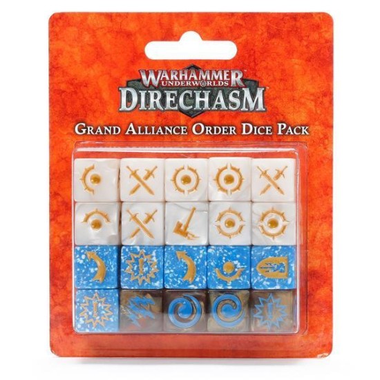 Warhammer Underworlds: Grand Alliance Order Dice Pack --- Op = Op!!!