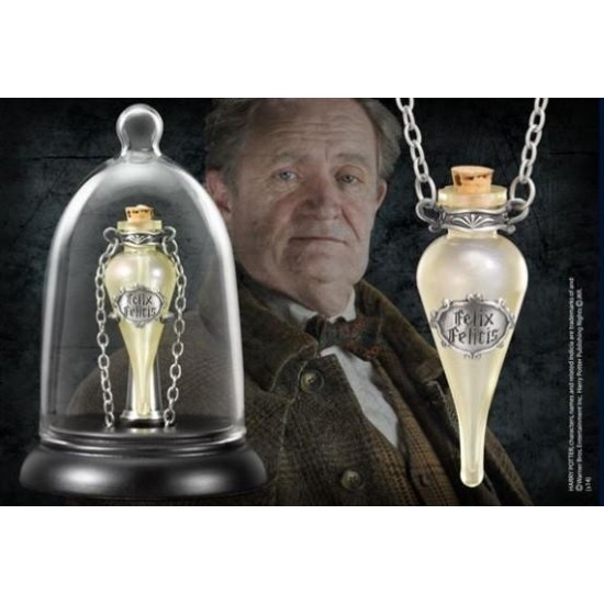 Harry Potter Felix Felicis Pendant And Display