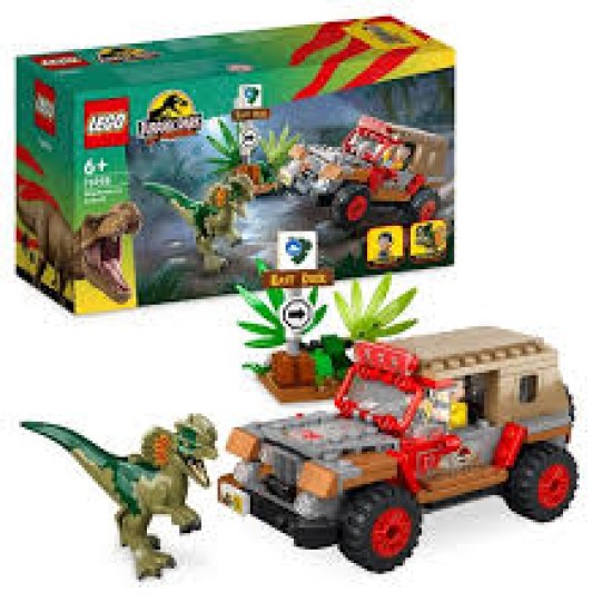 Lego Jurassic Park 76958 Dilophosaurus Hinderlaag