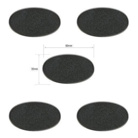 Citadel 60X35 Oval Bases ---- Webstore Exclusive