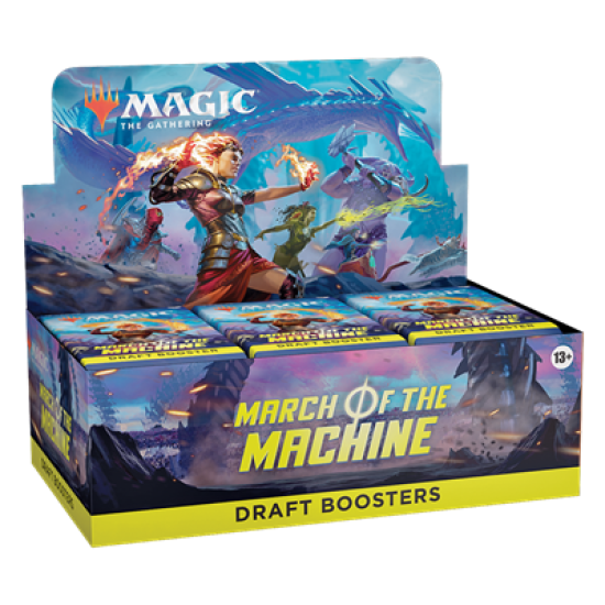 Magic The Gathering March Of The Machine Draft Booster (36) English