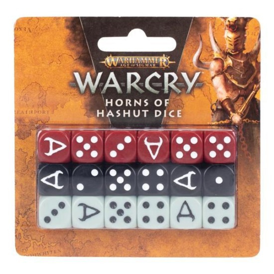 Warcry: Horns Of Hashut Dice --- Op = Op!!!