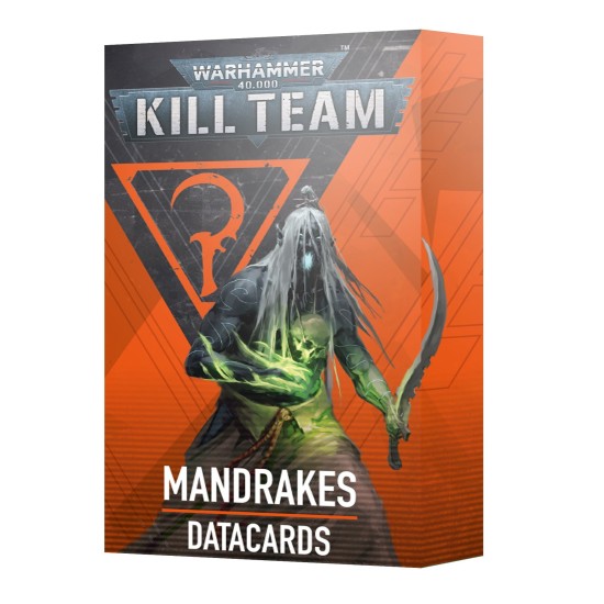 Kill Team Datacards: Mandrakes (Eng)