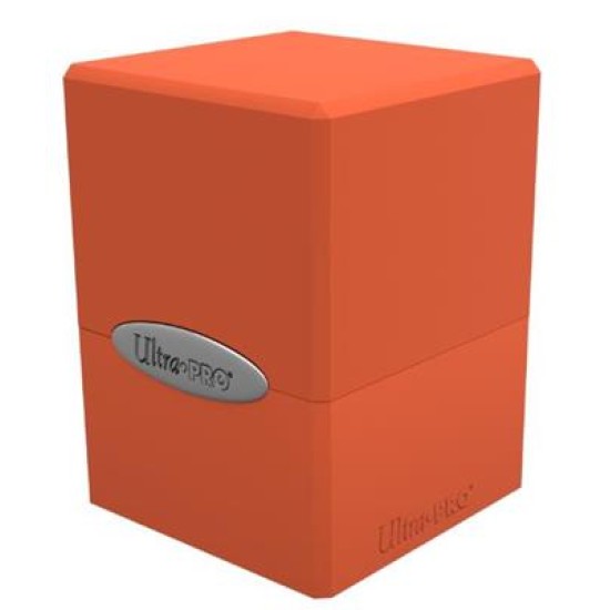 Deckbox Satin Pumpkin Orange