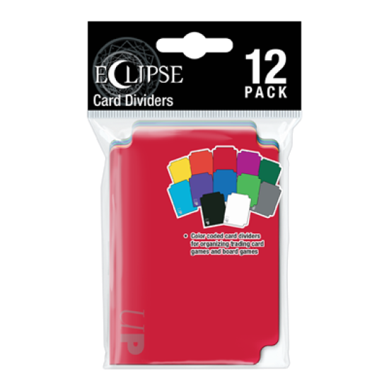 Card Dividers Eclipse Multi-Colored (12)