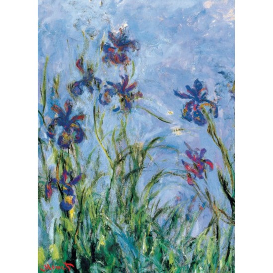 Irises (Detail) - Claude Monet (1000)