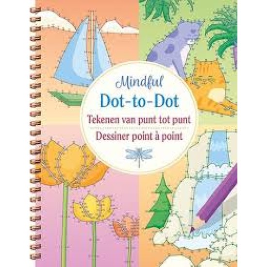 Dot-To-Dot Mindful - Tekenen Van Punt Tot Punt