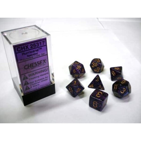 Dice Set Spec Poly Hurricane (7)