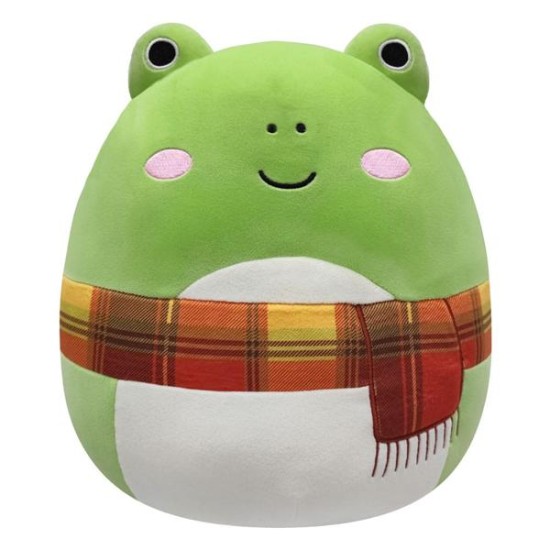 Squishmallows Plush Figure Frog Wendy With Scarf  30 Cm