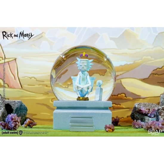 Rick And Morty: Throne Of Loneliness Snow Globe