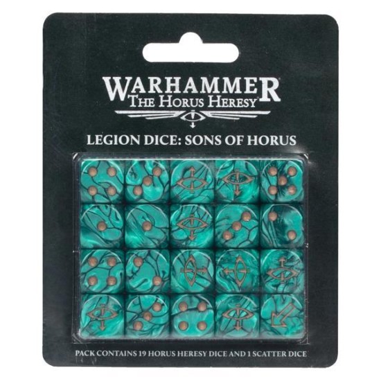 Horus Heresy: Legion Dice Sons Of Horus ---- Webstore Exclusive