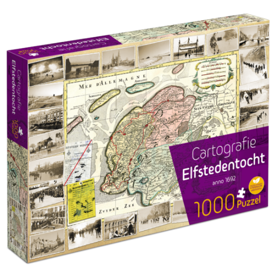 Cartografie Elfstedentocht (1000)