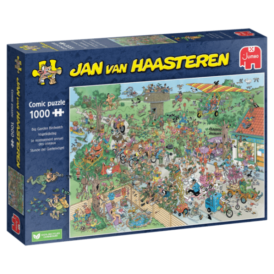 De Grote Vogelkijkdag – Jan Van Haasteren (1000)