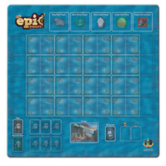 Tiny Epic Pirates Game Mat