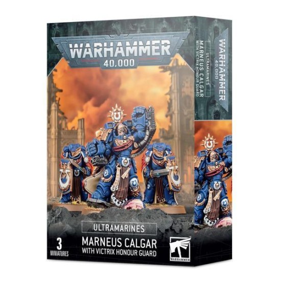 Ultramarines: Marneus Calgar With Victrix Honour Guard