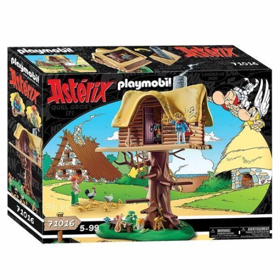 Playmobil Asterix Kakofonix Met Boomhut - 71016