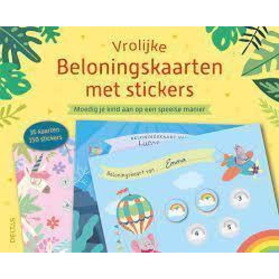 Vrolijke Beloningskaarten Met Stickers