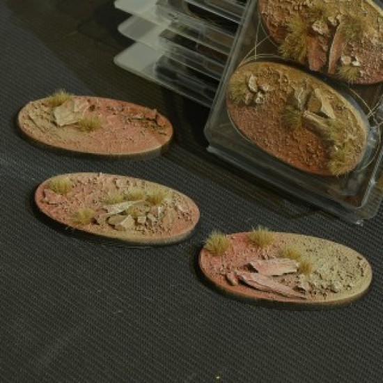 Badlands Bases - Oval 75Mm (X3)