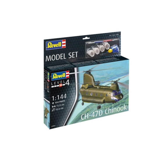 Model Set Ch-47D Chinook Revell Modelbouwpakket Met Basisaccessoires