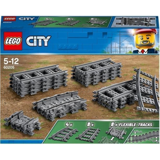 Lego City 60205 Treinrails