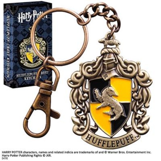 Harry Potter Metal Keychain Hufflepuff 5 Cm