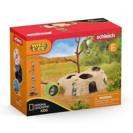 Schleich Wild Life Heuvels Voor Stokjestaartjes 42530