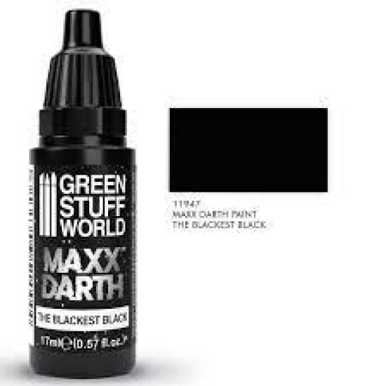 Maxx Darth Black Paint 17 Ml