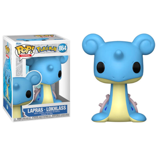 Pokemon Pop! Games Vinyl Figure Lapras (Emea) 9 Cm