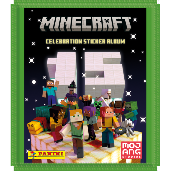 Minecraft 3 Sticker Bo