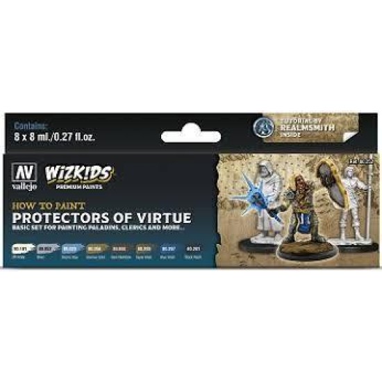 Vallejo Wizkids Premium: Protectors Of Virtue (8Ml) (8)