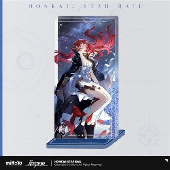 Honkai: Star Rail Light Cone Acryl Ornament With Glitter: Himeko Night On The Milky Way 7 Cm