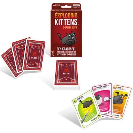 Exploding Kittens 2 Speler Editie Nl