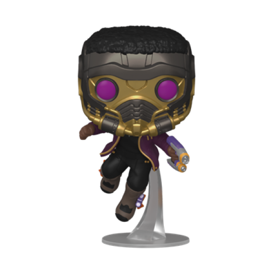 What If...? Pop! Marvel Vinyl Figure T'challa Star-Lord 9 Cm