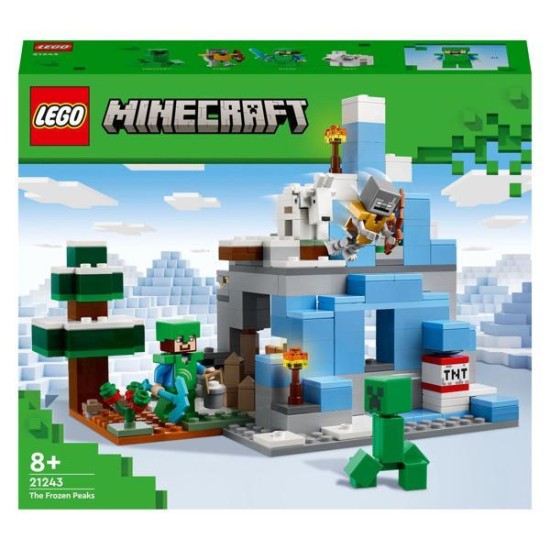 Lego Minecraft 21243 De Ijsbergtoppen