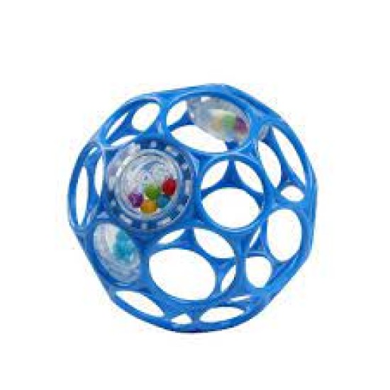 Oball Rattle Easy-Grasp Toy - Blue