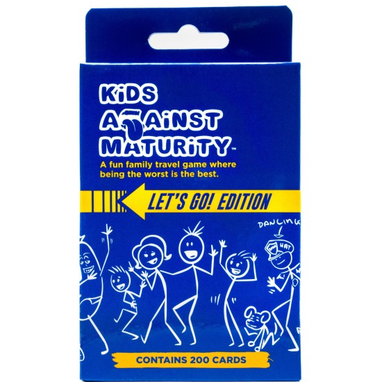 Kids Against Maturity Lets Go Edition (Travel)  (Not For Resell On Amazon/Ebay)