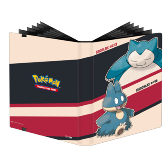 Upper Deck - Snorlax  And  Munchlax 9-Pocket Pro Binder For Pokemon