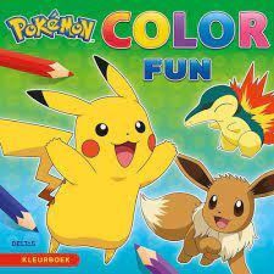 Pokemon Color Fun Kleurboek