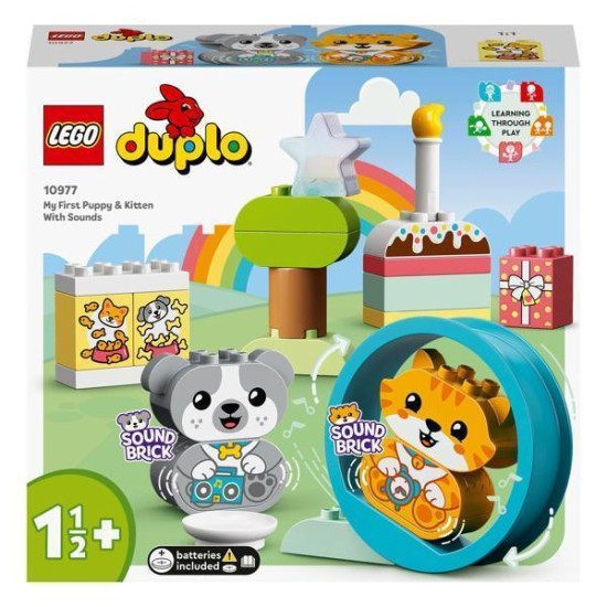 Lego Duplo 10977 Mijn Eerste Puppy  And  Kitten Met Geluiden