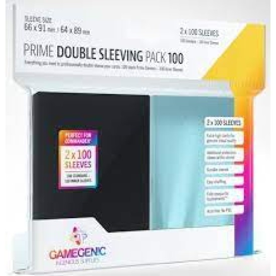 Sleeves Prime Double Sleeving Pack (100)