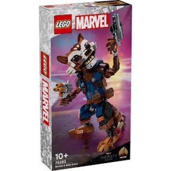 Lego Super Heroes 76282 Rocket En Baby Groot