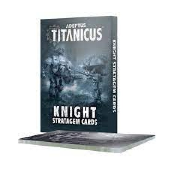 Ad/Titanicus: Knight Strategem Cards Eng ---- Webstore Exclusive