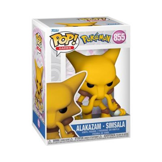 Pokemon Pop! Games Vinyl Figure Alakazam (Emea) 9 Cm