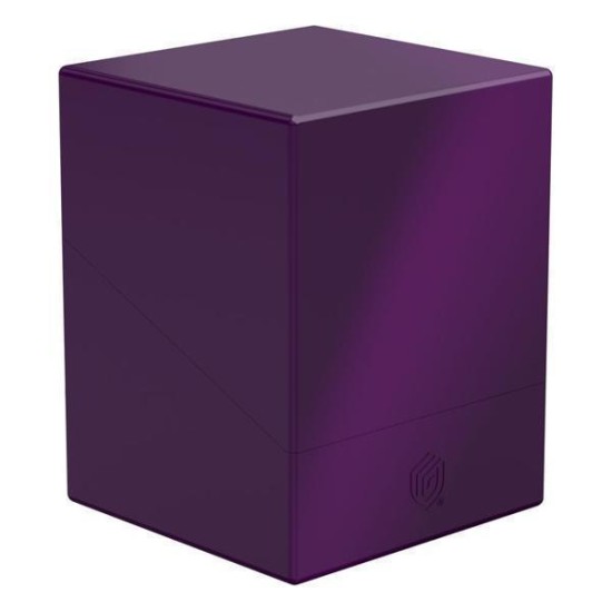 Ultimate Guard Boulder Deck Case 100 And  Solid Purple