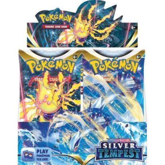 Pokemon Tcg Sword  And  Shield Silver Tempest  Bo