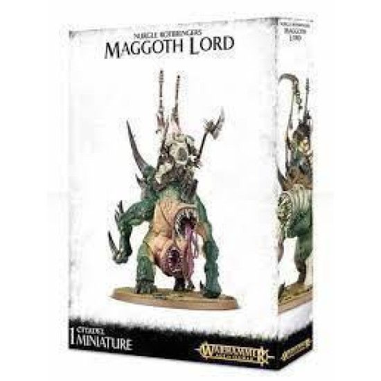 Maggotkin Of Nurgle: Nurgle Rotbringers Maggoth Lord/Morbidex Twiceborn/Bloab Rotspawned/Orghotts Daemonspew  ---- Webstore Exclusive